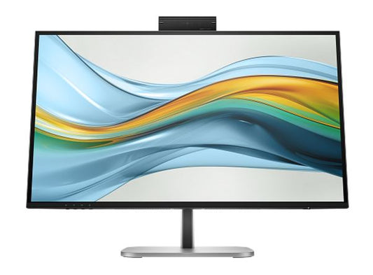 HP Series 5 Pro 27' 100Hz QHD IPS Monitor 2.5K 2560x1440 16:9 5ms Height Adjustable Tilt Swivel Pivot 2xDP HDMI 1xUSB-C (100W PD) Webcam LAN SPK VESA 9E0Y9UT