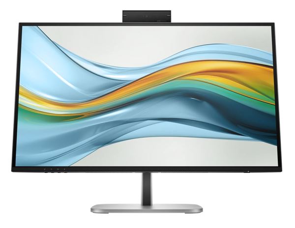 HP Series 5 Pro 527PM 27' 100Hz QHD Monitor 2.5K 2560x1440 16:9 5ms Height Adjustable Tilt Swivel Pivot 2xDP HDMI 1xUSB-C 100W PD Webcam LAN SPK VESA 9E0Y9UT