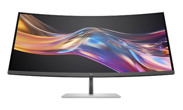HP Series 7 Pro 738PU 38' Curved 4K WQHD Thunderbolt IPS Monitor 3840x1600 21:9 5ms Height Adjust Tilt Swivel Pivot HDMI DP USB-C VESA 3yrs 8K167AA