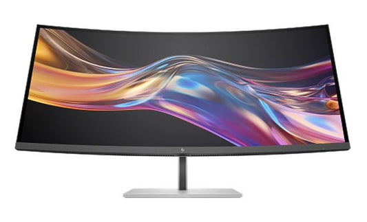 HP Series 7 Pro 738PU 38' Curved 4K WQHD Thunderbolt IPS Monitor 3840x1600 21:9 5ms Height Adjust Tilt Swivel Pivot HDMI DP USB-C VESA 3yrs 8K167AA
