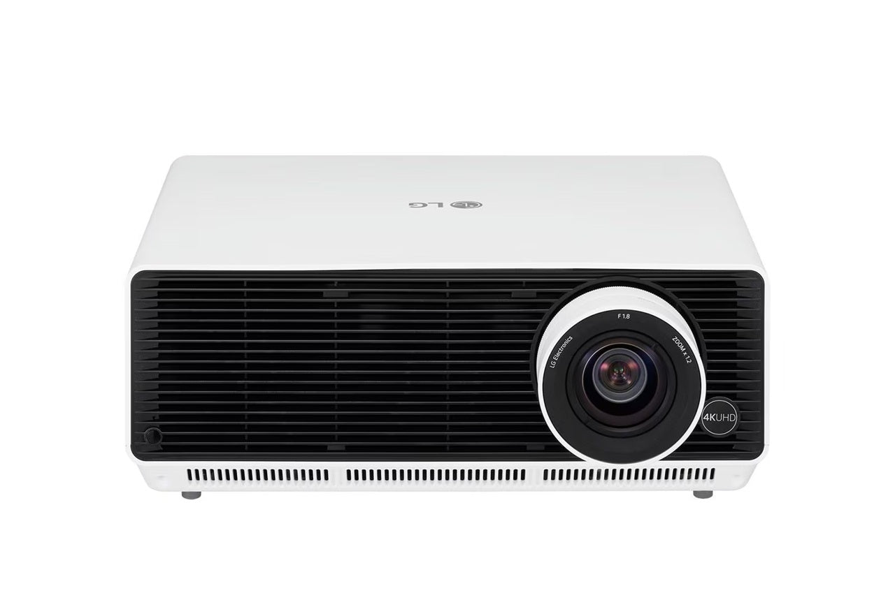 LG ProBeam 4K UHD Laser Projector, 8.3 Mega Pixel, 3840x2160, 5, 000 ANSI Lumens, Short Throw, Lens shift H ±20%, V ±50%/Zoom x 1.2 BU53RG