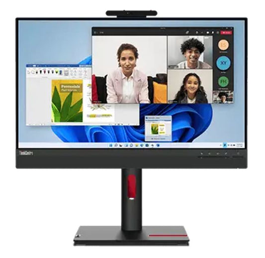 LENOVO ThinkCentre Tiny-in-One G5 23.8'/24' FHD 60Hz 1920x1080 16:9 4ms Height Adjust Tilt Swivel Pivot HDMI DP IPS USB3.2 Anti-glare Webcam Mic 12NAGAR1AU