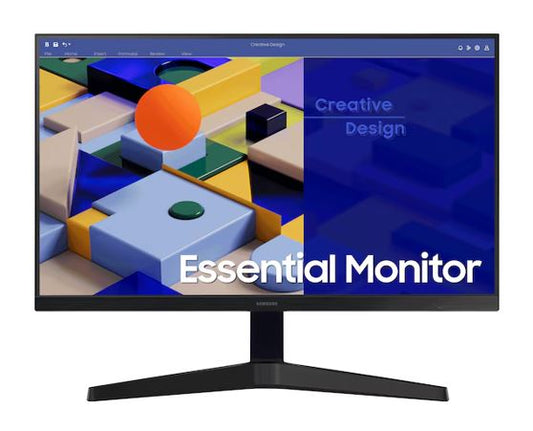 Samsung 24' S31 Essentia FHD Monitor 1920 x1080 75Hz 16:9 250cd/m2 IPS HDMI D-Sub Tilt VESA 100:100mm Viewing Angle Eye Saver & Game Picture Black LS24C310EAEXXY