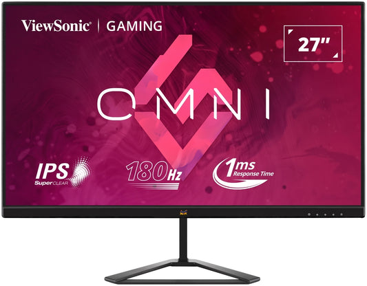 ViewSonic 27' VX2779 PRO FHD 180Hz 1ms, HDR10, SuperClear IPS Gaming Monitor - Retail VIP sku VX2779-HD-PRO