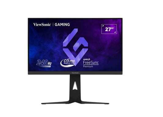 ViewSonic 27' 2K 2560x1440 IPS, 240hz, USB-C (DP ALT & 65W), HAS, 1ms, HDR10, Freesync Premium, HDMI 2.1, DP 1.4.. Gamer's Choice Monitor LS XG2736-2K