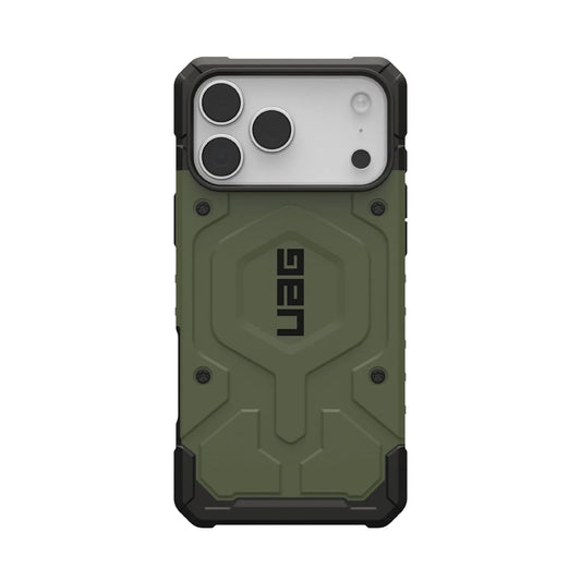 UAG Pathfinder MagSafe Apple iPhone 17 Pro (6.3') Rugged Case - Olive (114548117272), 18ft. Drop Protection (5.5M), 10 Years Warranty 114548117272