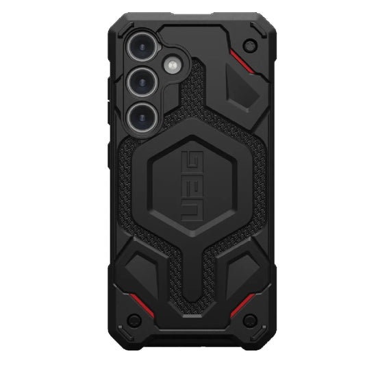 UAG Monarch Pro Magnetic Kevlar Samsung Galaxy S24 5G (6.2') Case - Black (214412113940), 25ft. Drop Protection (7.6M), Multiple Layers, Tactical Grip 214412113940