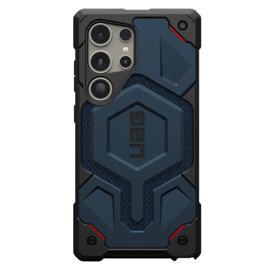 UAG Monarch Pro Magnetic Kevlar Samsung Galaxy S24 Ultra 5G (6.8') Case - Mallard (214416113955), 25ft. Drop Protection (7.6M), Multiple Layers 214416113955