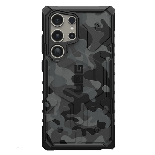UAG Pathfinder SE Pro Magnetic Samsung Galaxy S24 Ultra 5G (6.8') Case - Black Midnight Camo (214426114061), 16ft. Drop Protection(4.8M), Armored Shell 214426114061