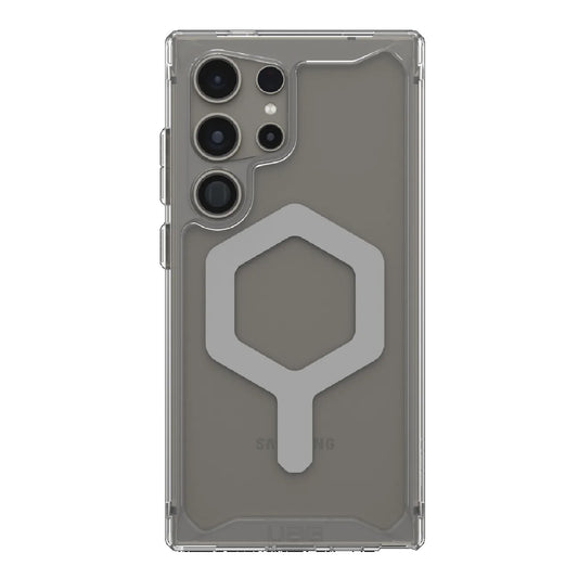 UAG Plyo Pro Magnetic Samsung Galaxy S24 Ultra 5G (6.8') Case - Ice/Silver (214431114333), 16ft. Drop Protection (4.8M), Armored Shell, Air-Soft Corners 214431114333