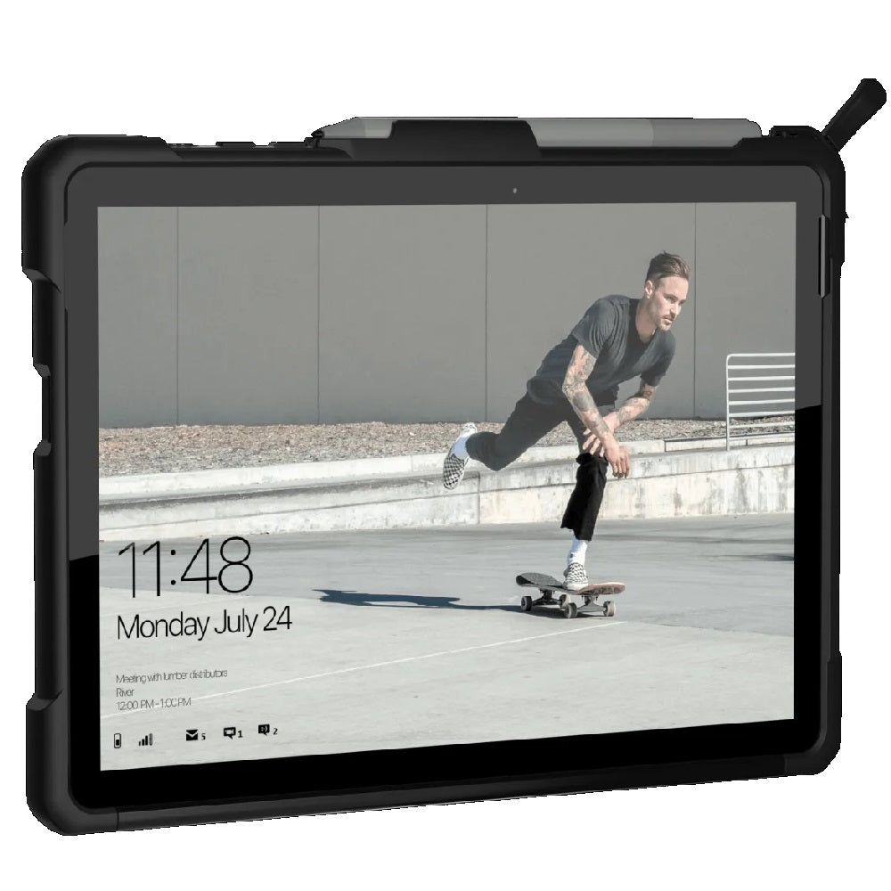 UAG Metropolis Microsoft Surface Go 4/ Go 3/ Go 2/ Go Rugged Case - Black(321076114040), DROP+ Military Standard, 10 Years Warranty 321076114040