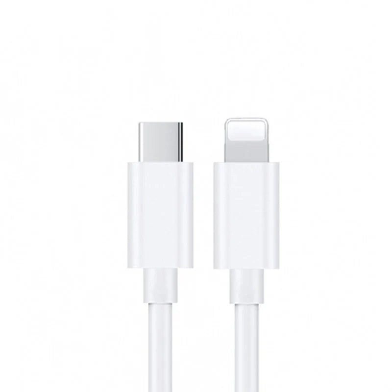 USP Lightning to USB-C Fast Charge Cable (1M) White - Support 2.4A, Premium Quality, 480Mbps Transfer, Tested 10K+ Bend, Apple iPhone, iPad, MacBook 6972475750589