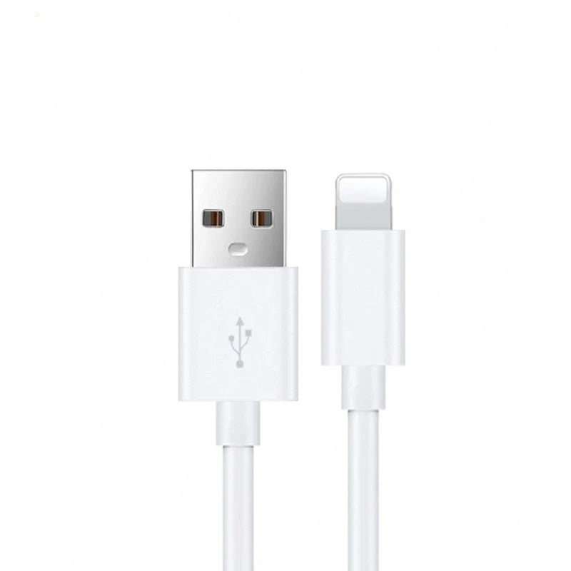 USP Lightning to USB-A Cable (1M) White - Quick Charge & Connect, Fast Charge, Durable & Reliable, Apple iPhone/iPad/MacBook 6972475750602