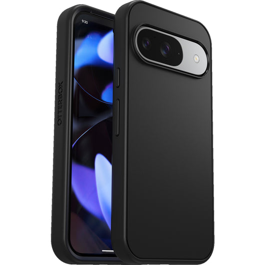 OtterBox Symmetry Google Pixel 9/Pixel 9 Pro (6.3') Case Black - (77-95616), DROP+ 3X Military Standard, Raised Edges, Ultra-Sleek, Reinforced Corners 77-95616