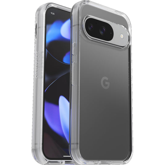 OtterBox Symmetry Clear Google Pixel 9/Pixel 9 Pro (6.3') Case Clear - (77-95619), DROP+ 3X Military Standard, Raised Edges, Ultra-Sleek 77-95619