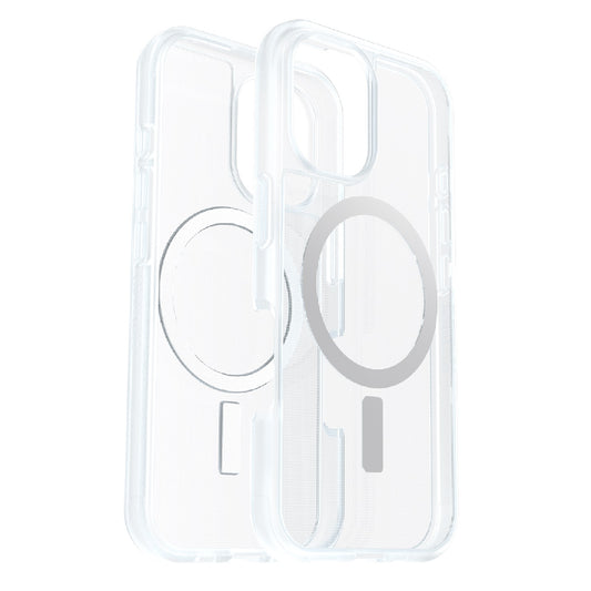 OtterBox React MagSafe Apple iPhone 16 (6.1') Case Clear - (77-96245), DROP+ Military Standard, Hard Case with Soft Grip Edges, 7 Years Warranty 77-96245