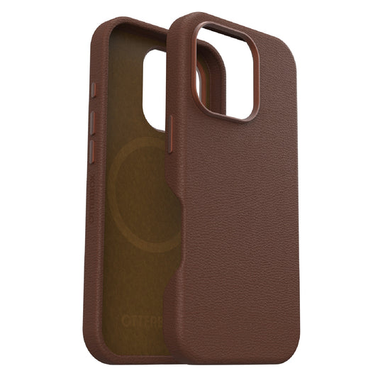 OtterBox Symmetry MagSafe Cactus Leather Apple iPhone 16 Pro Max (6.9') Case Brown - (77-96337), DROP+ 3X Military Standard, Ultra-Sleek, Pocket friendly 77-96337