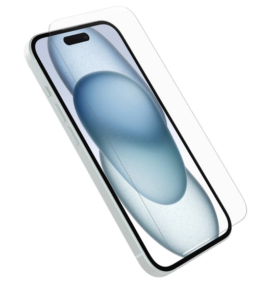 OtterBox Premium Glass Antimicrobial Apple iPhone 16e / iPhone 14/ iPhone 13 Pro/ iPhone 13 (6.1') Screen Protector Clear-(77-96629), 2 Years Warranty 77-96629