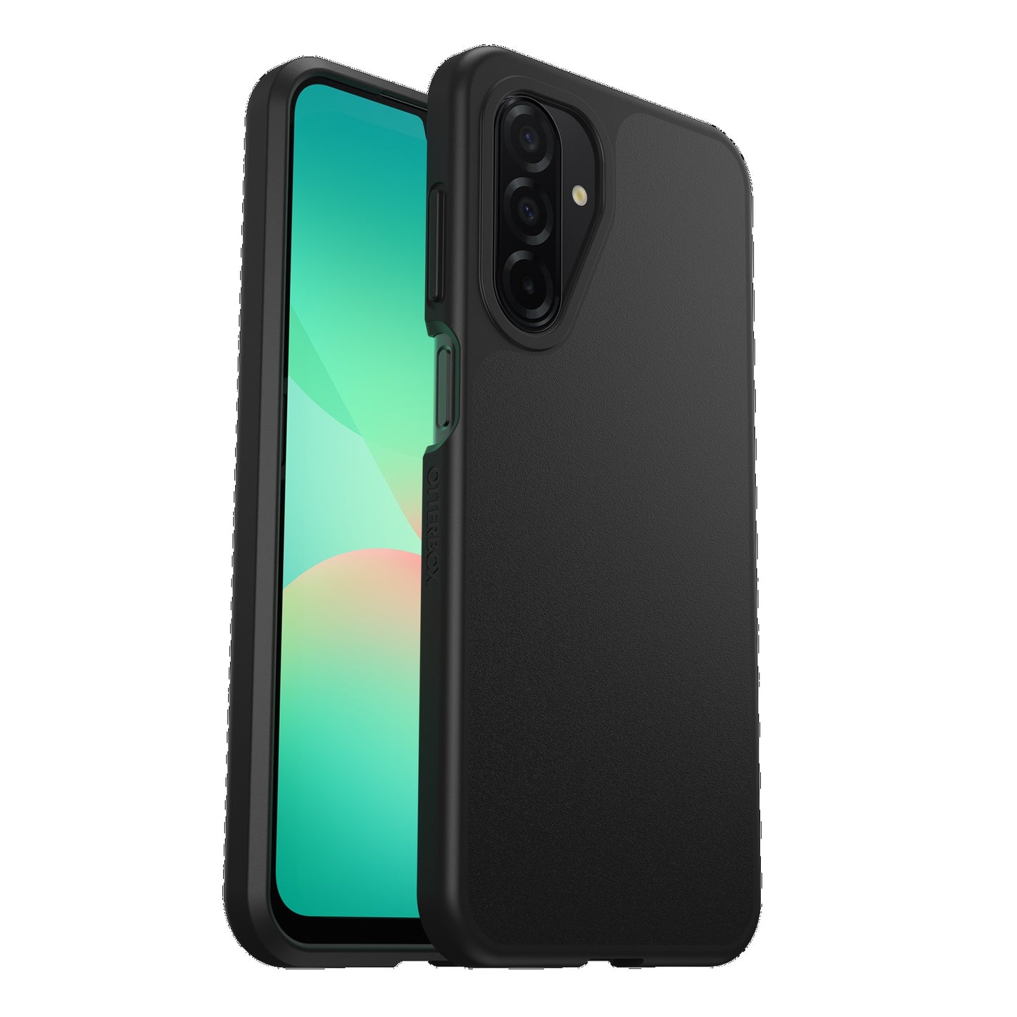 OtterBox React Samsung Galaxy A26 5G (6.7') Case Black - (77-97662), Antimicrobial, DROP+ Military Standard, Raised Edges, Hard Case, 7 Years Warranty 77-97662