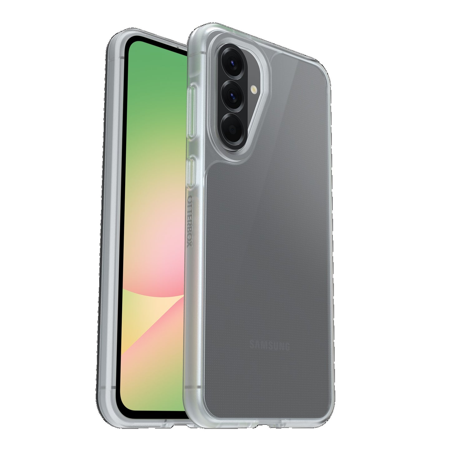 OtterBox React Samsung Galaxy A56 5G (6.7') Case Clear - (77-97796), Antimicrobial, DROP+ Military Standard, Raised Edges, Hard Case, 7 Years Warranty 77-97796