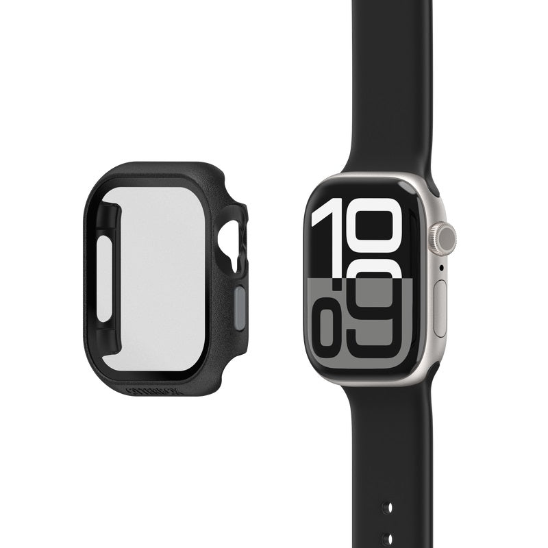 OtterBox Apple Watch Series 10 46MM Eclipse Case with Screen Protector Pavement (Black/Grey) - (77-97908), Touch Sensitivity, 2 Years Warranty 77-97908