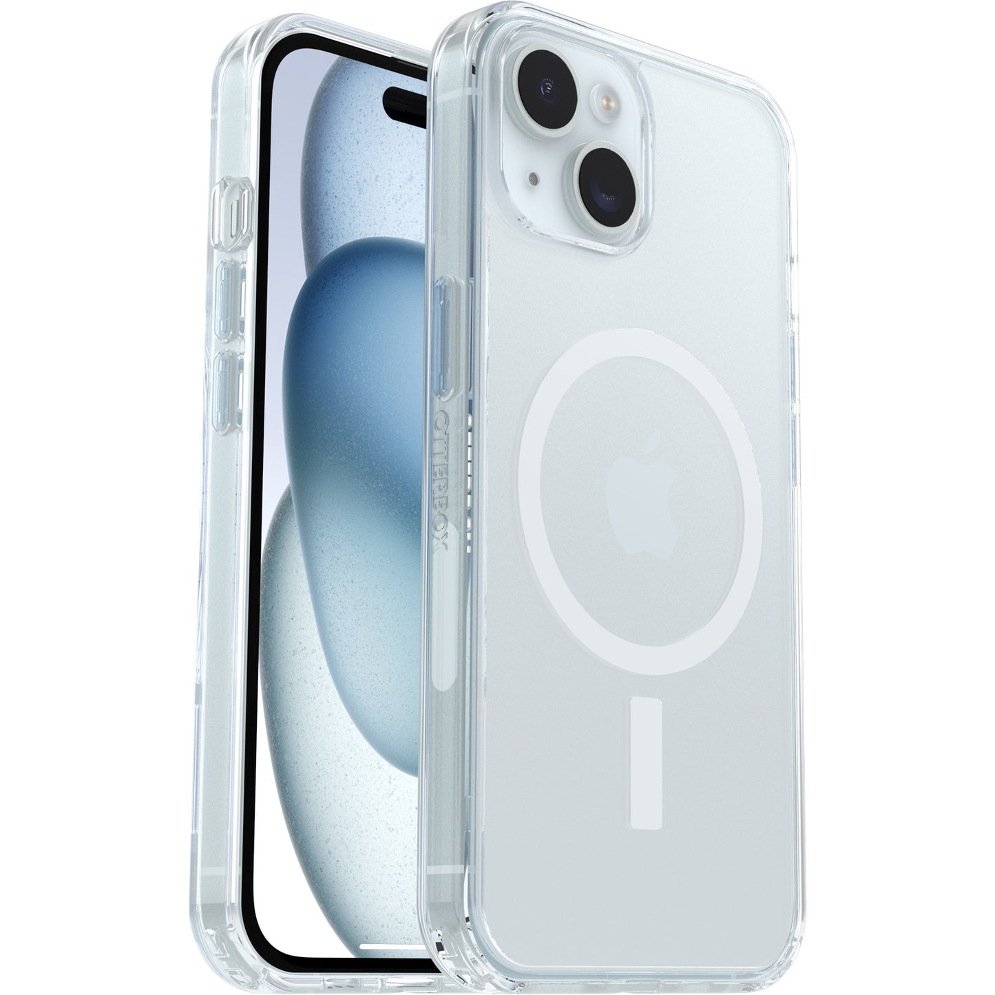 OtterBox Symmetry Clear MagSafe Apple iPhone 16e/ iPhone 15/ iPhone 14/ iPhone 13 (6.1') Case Clear - (77-98189), Antimicrobial, 7 Years Warranty 77-98189
