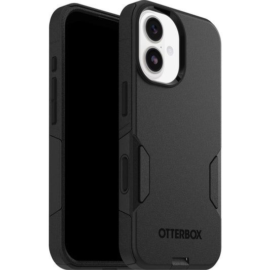 OtterBox Commuter Apple iPhone 17 (6.3') Case Black - (77-98294), DROP+ 3X Military Standard, Pocket Friendly, Hassle-Free, 7 Years Warranty 77-98294