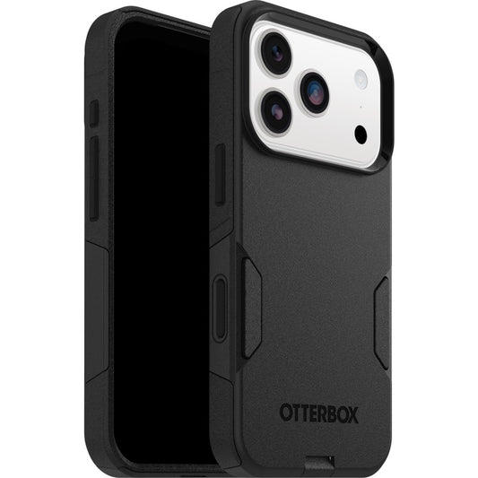 OtterBox Commuter Apple iPhone 17 Pro (6.3') Case Black - (77-98323), DROP+ 3X Military Standard, Pocket Friendly, Hassle-Free, 7 Years Warranty 77-98323