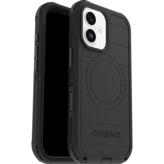 OtterBox Defender Pro MagSafe Apple iPhone 17 (6.3') Case Black - (77-98354), DROP+ 7X Military Standard, Tri-Layer, Port Covers, 7 Years Warranty 77-98354