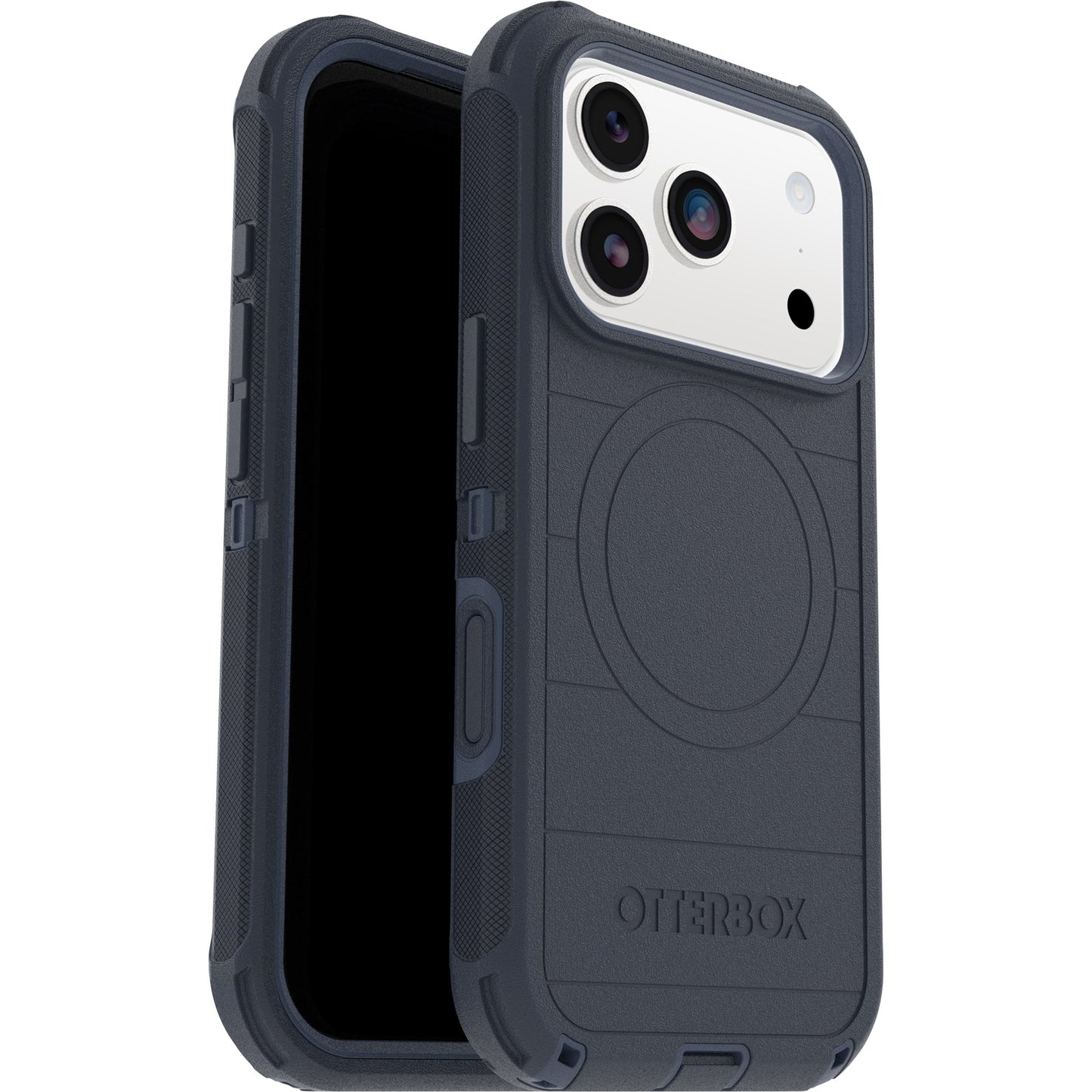 OtterBox Defender Pro MagSafe Apple iPhone 17 Pro (6.3') Case Blue Sentiment - (77-98384), DROP+ 7X Military Standard, Tri-Layer, 7 Years Warranty 77-98384
