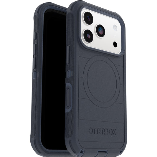 OtterBox Defender Pro MagSafe Apple iPhone 17 Pro (6.3') Case Blue Sentiment - (77-98384), DROP+ 7X Military Standard, Tri-Layer, 7 Years Warranty 77-98384