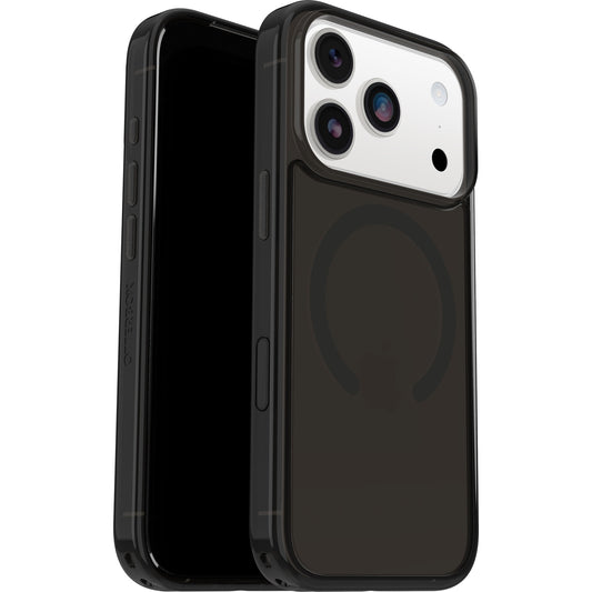 OtterBox Symmetry Clear MagSafe Apple iPhone 17 Pro (6.3') Black Mist (Clear/Black) - (77-98851), DROP+ 3X Military Standard, 7 Years Warranty 77-98851