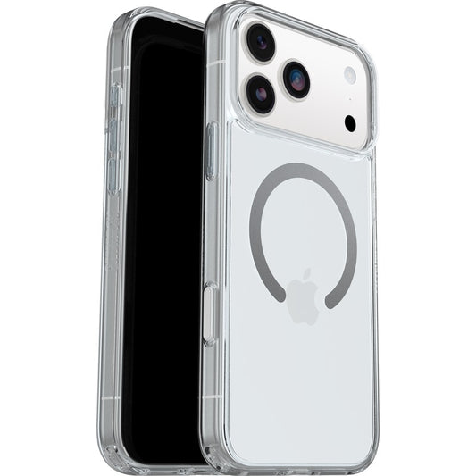 OtterBox Symmetry Clear MagSafe Apple iPhone 17 Pro Max (6.9') Case Clear - (77-98856), DROP+ 3X Military Standard, Raised Edges, 7 Years Warranty 77-98856