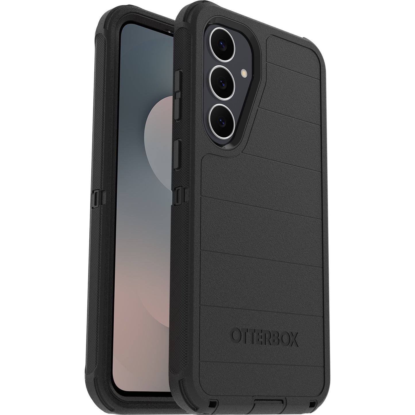 OtterBox Defender Pro Samsung Galaxy S25 FE 5G (6.7') Case Black - (77-99249), DROP+ 7X Military Standard, Raised Edges, 7 Years Warranty 77-99249