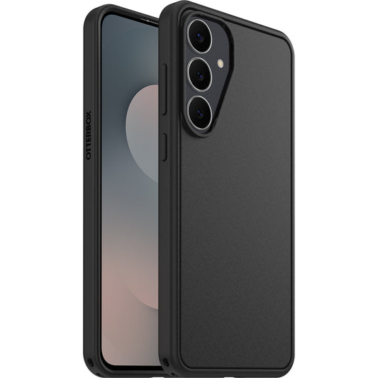 OtterBox Symmetry Samsung Galaxy S25 FE 5G (6.7') Case Black - (77-99258), DROP+ 3X Military Standard, Raised Edges, Ultra-Sleek, 7 Years Warranty 77-99258