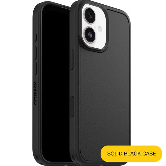 OtterBox Symmetry MagSafe Apple iPhone 17 (6.3') Case Black - (77-99413), DROP+ 3X Military Standard, Raised Edges, Hassle-Free, 7 Years Warranty 77-99413