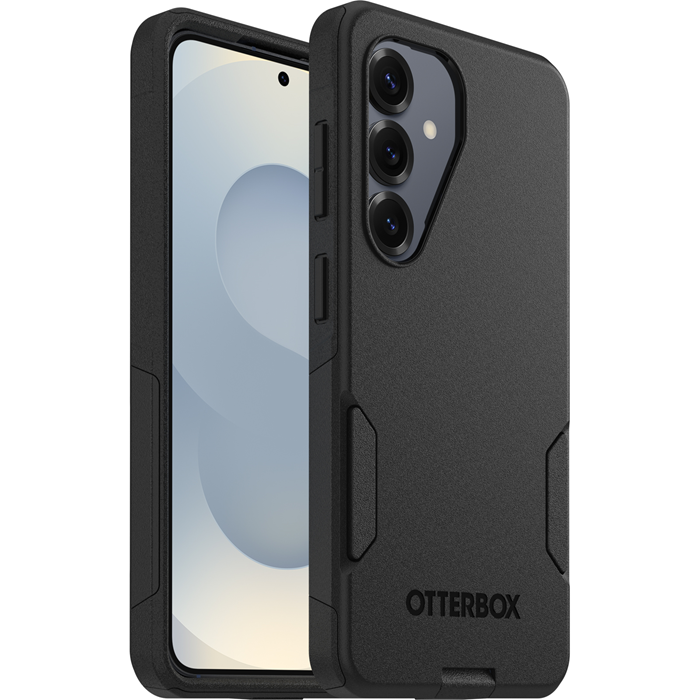 OtterBox Commuter Magnets Samsung Galaxy S26 5G (6.3') Case Black - (77-99815), DROP+ 3X Military Standard, Dual-Layer, 7 Years Warranty 77-99815