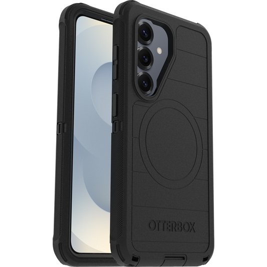 OtterBox Defender Pro Magnets Samsung Galaxy S26 5G (6.3') Case Black - (77-99857), DROP+ 7X Military Standard, Tri-Layer, 7 Years Warranty 77-99857