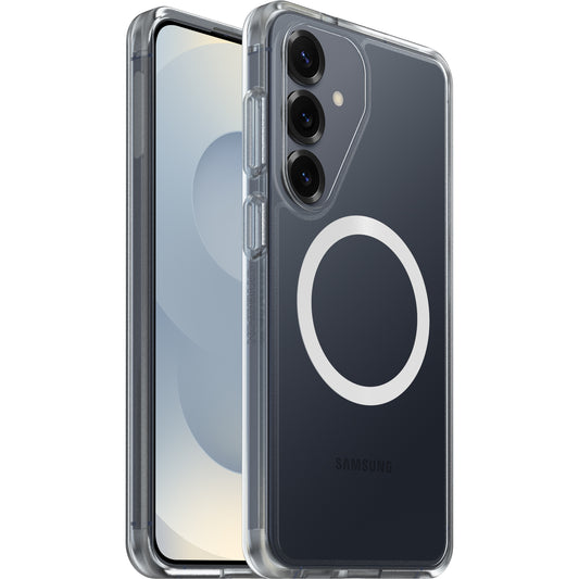 OtterBox React Magnets Samsung Galaxy S26+ 5G (6.7') Case Clear - (77-99942), DROP+ Military Standard, Raised Edges, 7 Years Warranty 77-99942