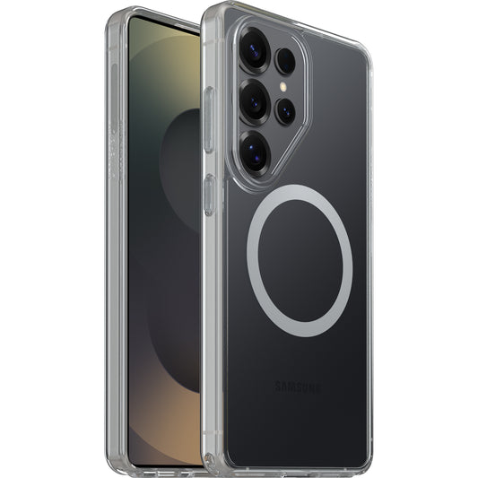 OtterBox Symmetry Clear Magnets Samsung Galaxy S26 Ultra 5G (6.9') Case Clear - (77-99972), DROP+ 3X Military Standard, Raised Edges, 7 Years Warranty 77-99972