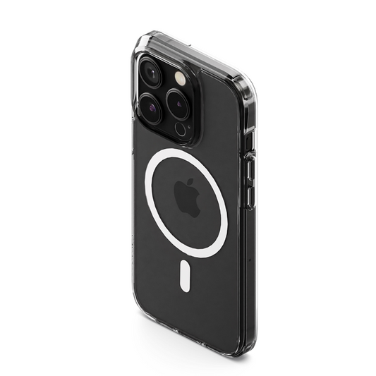 Cygnett AeroMag Apple iPhone 16 Pro Max (6.9') Clear Case (CY5003CPAEG), TPU Frame, Hard-Shell Back, Magsafe Compatible, 4FT DropProof, 2 Years Warranty CY5003CPAEG