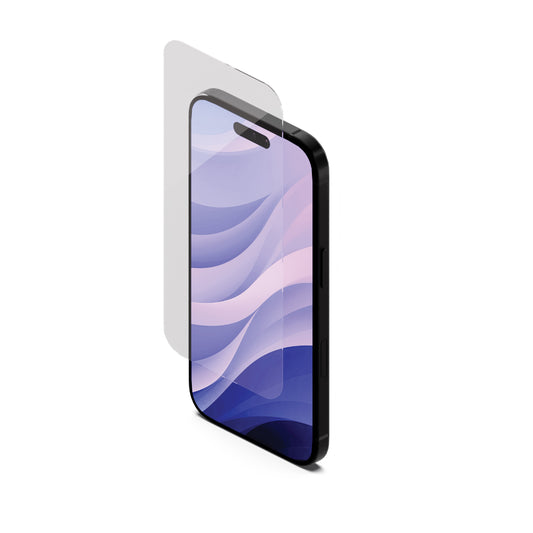 Cygnett GlareShield Apple iPhone 16/ iPhone 15 (6.1') Screen Protector - (CY5073CPTGL), Edge To Edge Protection, Anti-Glare coating, 2 Years Warranty CY5073CPTGL