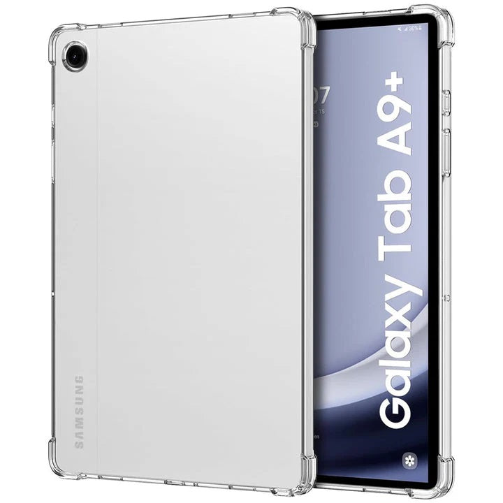 USP Samsung Galaxy Tab A9+ (11') Clear Case - Slim Design, ShockProof, Camera Protection, Perfect-Fit, Tough & Durable, 3 Years Warranty hdcsaica9p