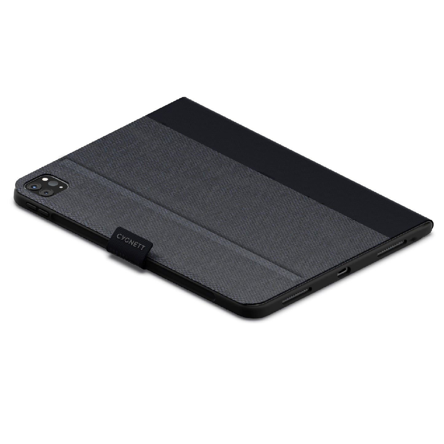 Cygnett TekView Apple iPad Pro (11') (M5/M4) (6th/5th Gen) Case - Black (CY4972TEKVI), 4ft Drop Protection, Pencil Storage, 2 Years Warranty CY4972TEKVI