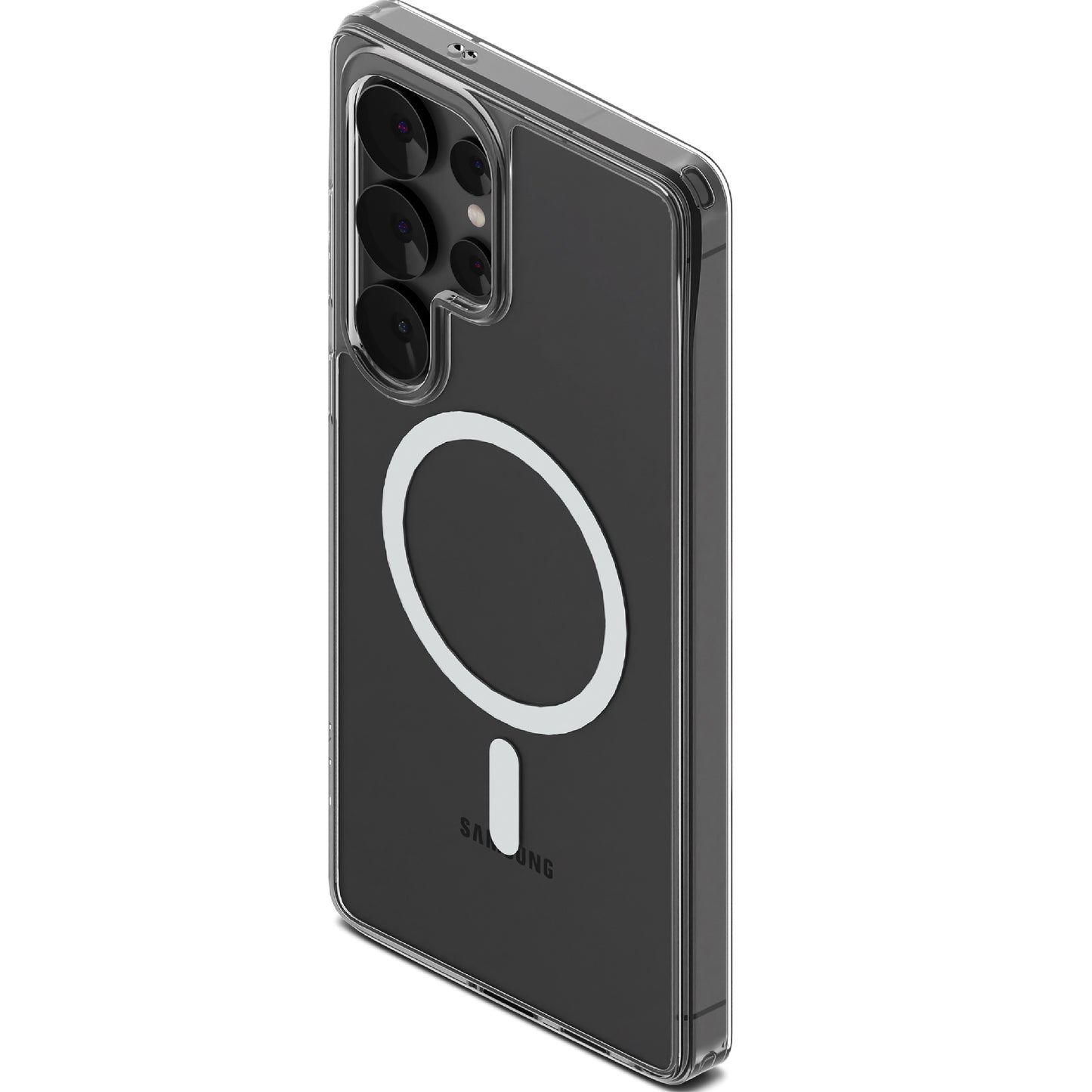 Cygnett AeroMag Samsung Galaxy S25 Ultra 5G (6.2') Clear Magnetic Case- (CY5288CPAEG), Anti-Yellowing, UV Resistance, Shock Absorbent, 2 Years Warranty CY5288CPAEG