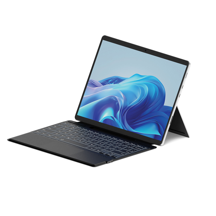 Cygnett Microsoft Surface Pro 11/Surface Pro 10/Surface Pro 9/Surface Pro 8 Magnetic Keyboard - Black(CY5341CKBCA)Pen Slot, 2 Years Warranty CY5341CKBCA