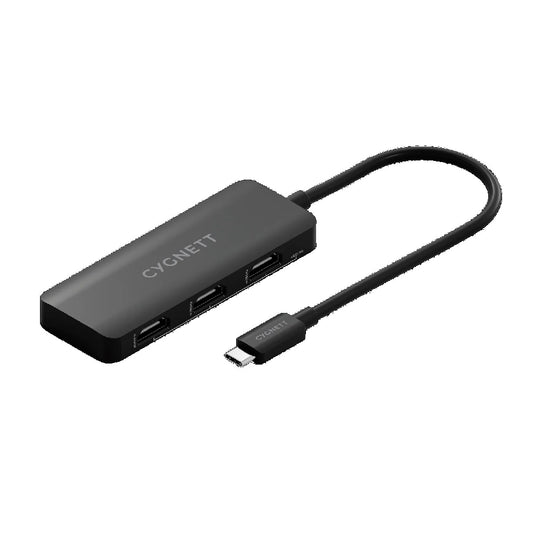 Cygnett Unite 3-in-1 USB-C to Triple HDMI Hub - Black(CY5392CYHUB), 2x4k(60HZ), 3x4k(30Hz), Supports MST Mode, ABS Outershell, 15cm cable, 2 Year Warranty CY5392CYHUB