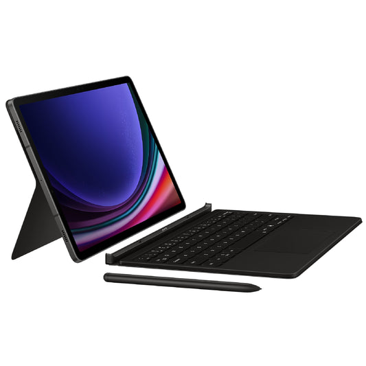 Samsung Galaxy Tab S10 Lite / S10 FE / Tab S9 / S9 FE Book Cover Keyboard - Black(EF-DX725UBEGWW), Effortless Comes In 150, AI Key, 6 Months Warranty EF-DX725UBEGWW