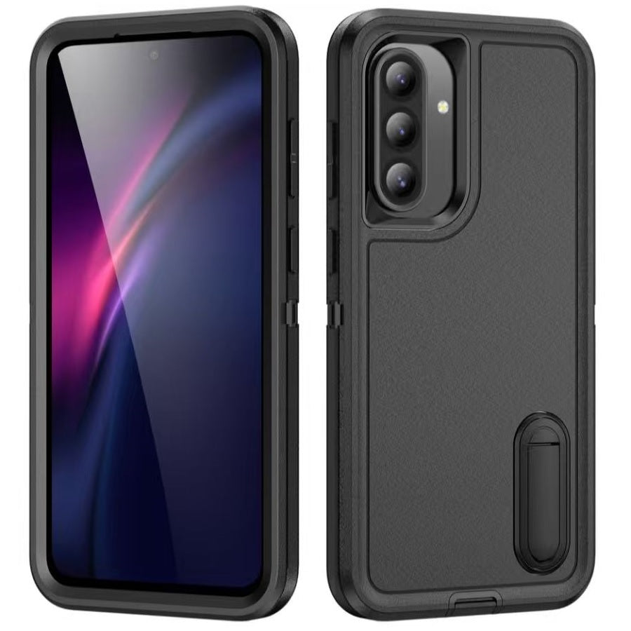 USP Rugged Samsung Galaxy A36 5G (6.7') Case Black - No-Slip, Sleek, Ultimate Protection, Strong & Durable, Built-in-Kickstand, 5 Years Warranty HDA36