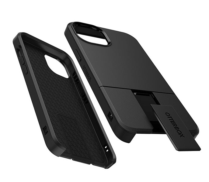 OtterBox uniVERSE Apple iPhone 17e / iPhone 16e / iPhone 15 / iPhone 14 / iPhone 13 (6.1') Case Black - (77-91384), Raised Edges, 7 Years Warranty 77-91384